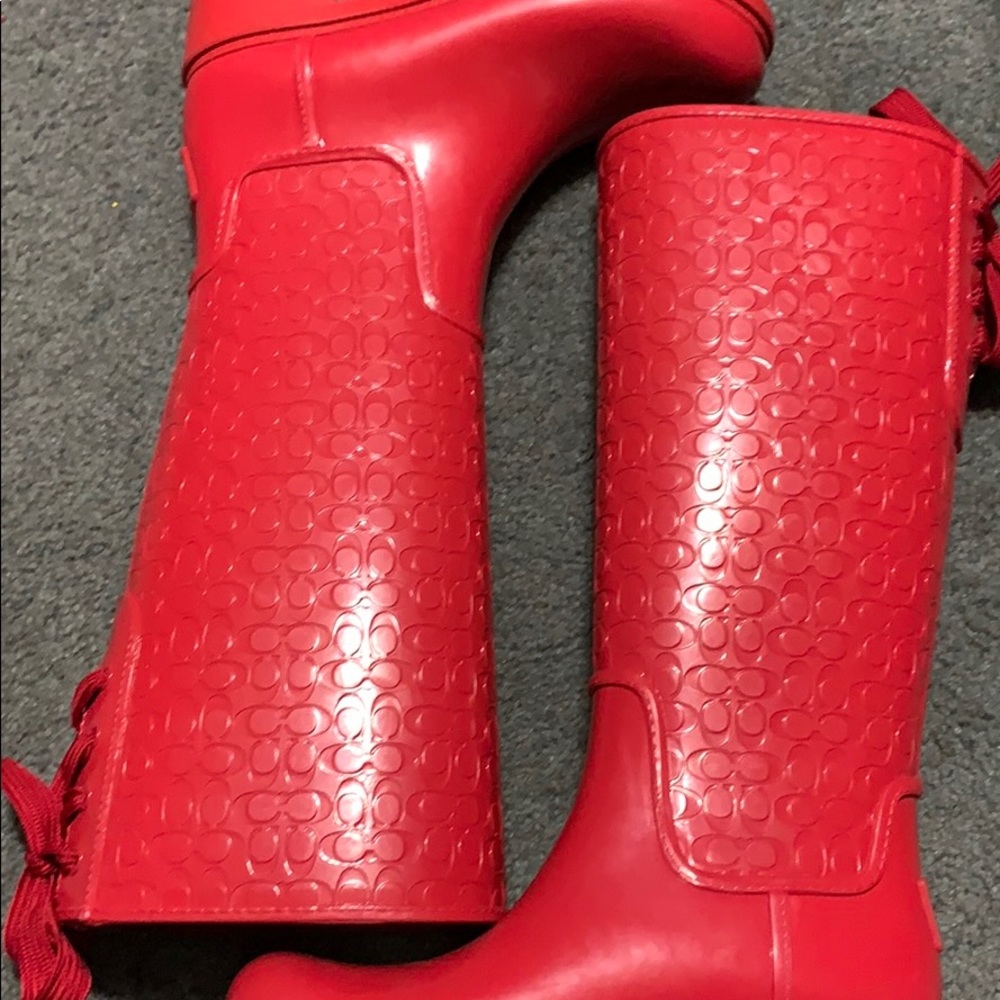 COPY - Women Coach Rain Boot - Picture 3 of 6